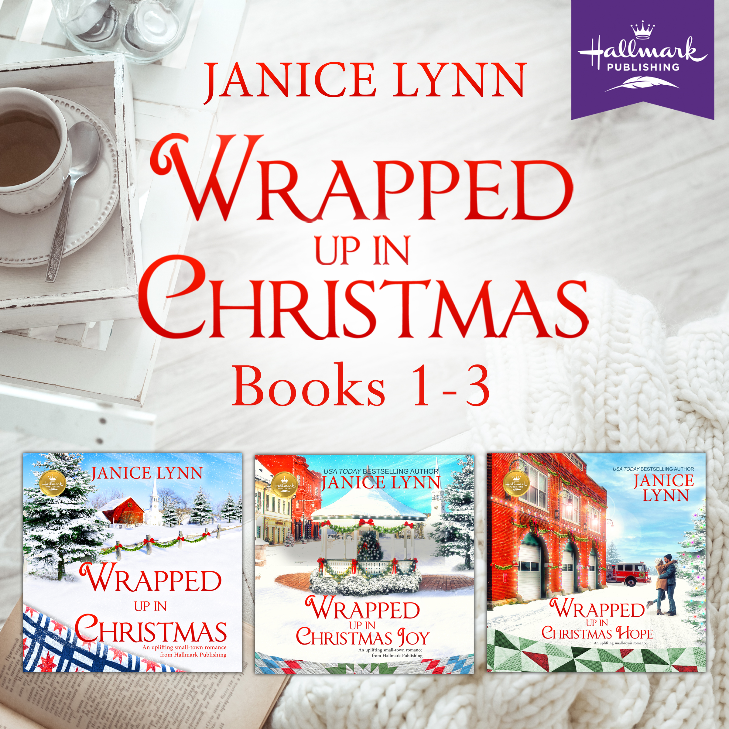 The "Wrapped Up in Christmas Bundle, Books 1-3"